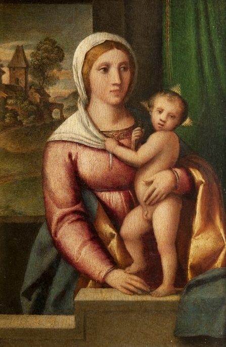 Virgin and Child, 1515, Domenico Caprioli