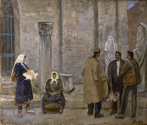 Al mercato di Zara, 1942, Ferruccio Scattola