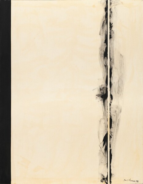 First Station, 1958, Barnett Newman