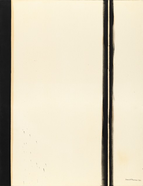 Fourth Station, 1960, Barnett Newman