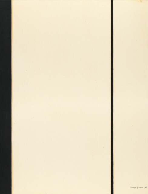 Sixth Station, 1962, Barnett Newman
