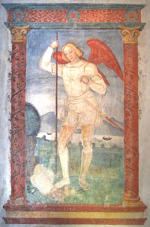 Archangel Saint Michael, 1528, Floriano Ferramola