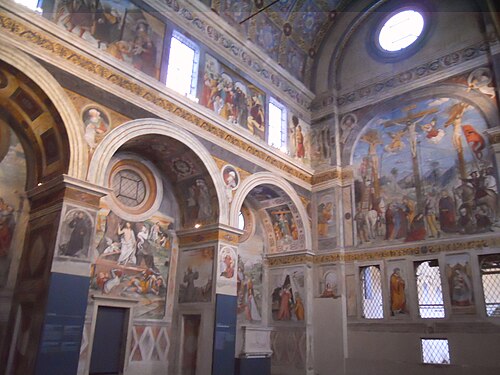 Affreschi del coro delle monache del monastero di Santa Giulia, 1550, Floriano Ferramola