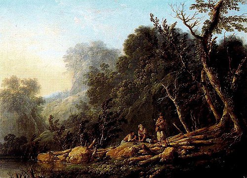 Paysage, 1750, Jean Pillement