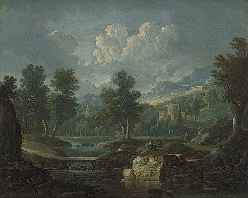 Sommerlandschaft, 1752, Johann Christoph von Bemmel