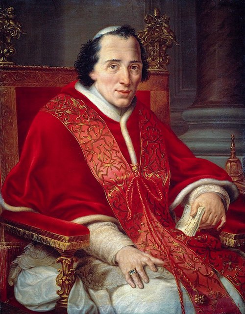 Portrait of Pius VII (1742-1823), 1818, Francesco Alberi