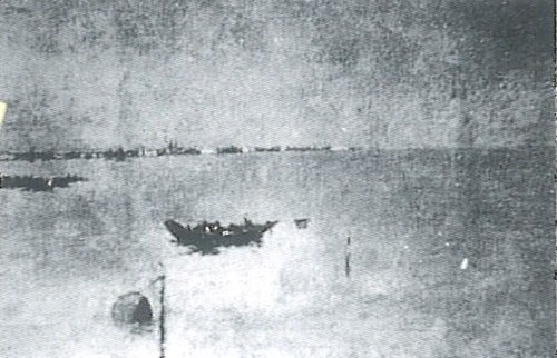 Scirocco dans la lagune de Venise, 1882, Francesco Filippini