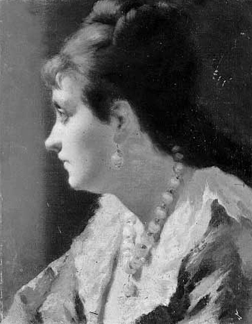 Head of a Woman, 1876, Francesco Filippini