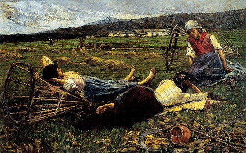 The rest, 1887, Francesco Filippini