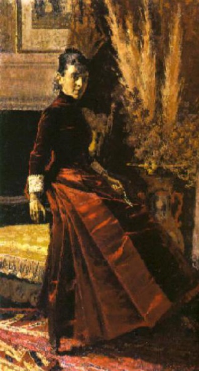 Portrait of Giulia Ferretti Ferri, , Francesco Filippini