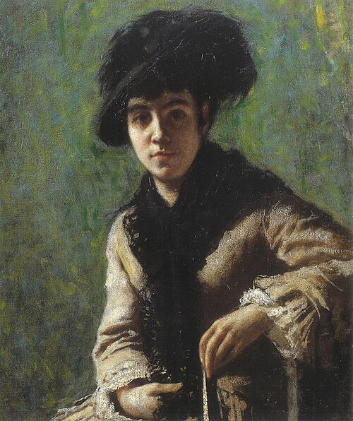Ritratto della Signora Vittoria Campini, 1879, Francesco Filippini