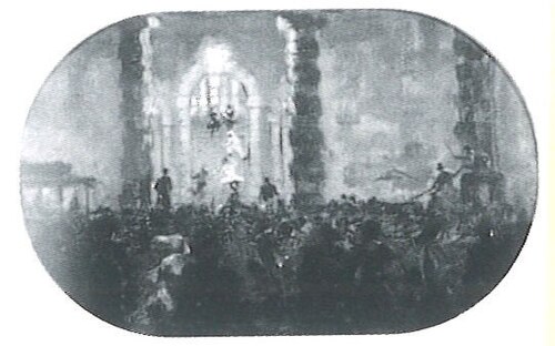 Carnevale al Teatro Grande, 1883, Francesco Filippini