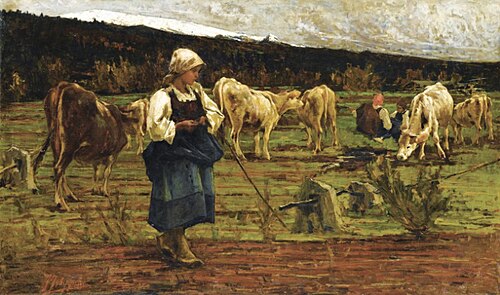 Mucche al Pascolo, , Francesco Filippini