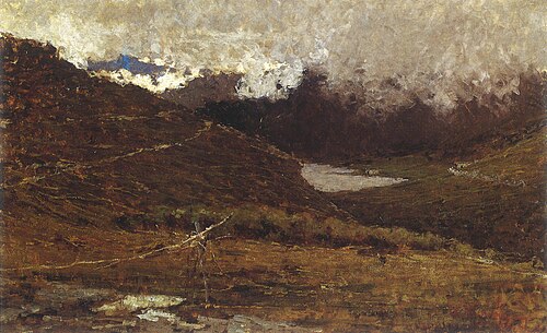Autunno sulle alpi, 1889, Francesco Filippini