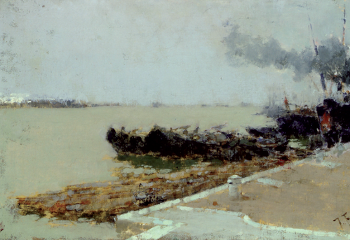 Laguna Veneta, 1892, Francesco Filippini