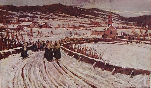 Soirée en novembre, 1891, Francesco Filippini