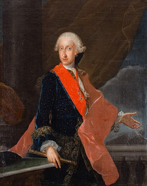Porträt des Ferdinand I of the Two Sicilies (1751-1825), 1769, Francesco Liani