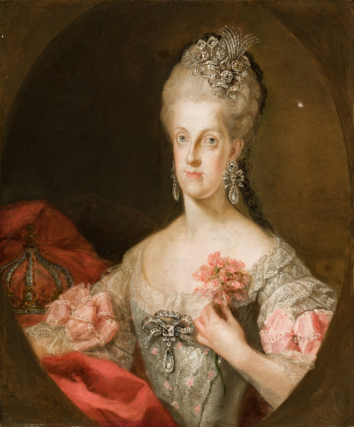 Portrait of Maria Carolina, Queen of Naples, 1770, Francesco Liani