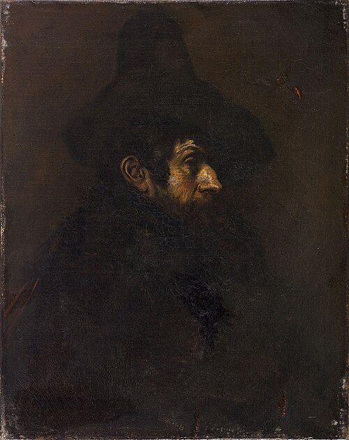 Homme au grand chapeau, 1865, Eduardo Zamacois y Zabala