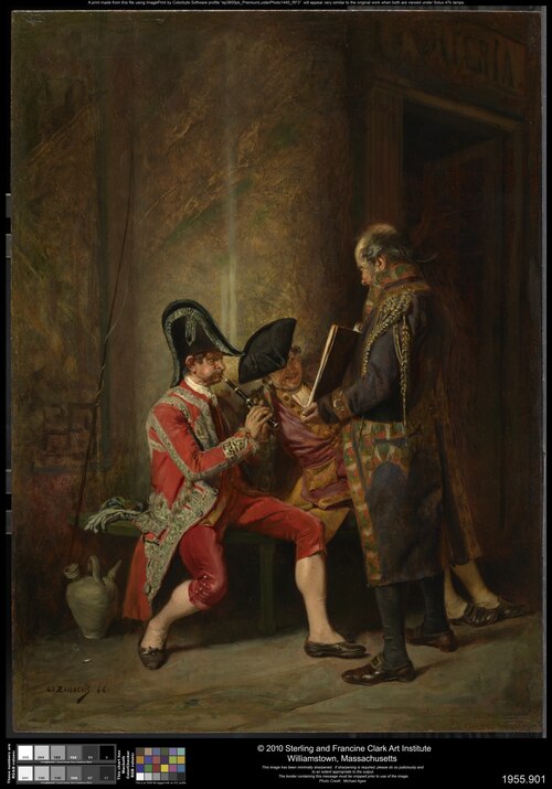 The Musicians (Music in an Antechamber), 1866, Eduardo Zamacois y Zabala