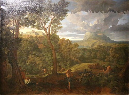 Paysage animé, 1650, Francisque Millet