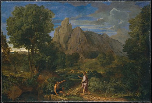 Mercury and Battus, 1670, Francisque Millet