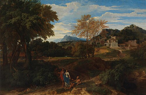 Klassische Landschaft, 1665, Francisque Millet