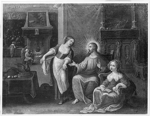 Christus bei Maria und Martha, 1637, Frans Francken III
