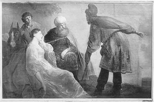 Der Levit und der Mann von Gibeah, 1611, Frans Pietersz. de Grebber