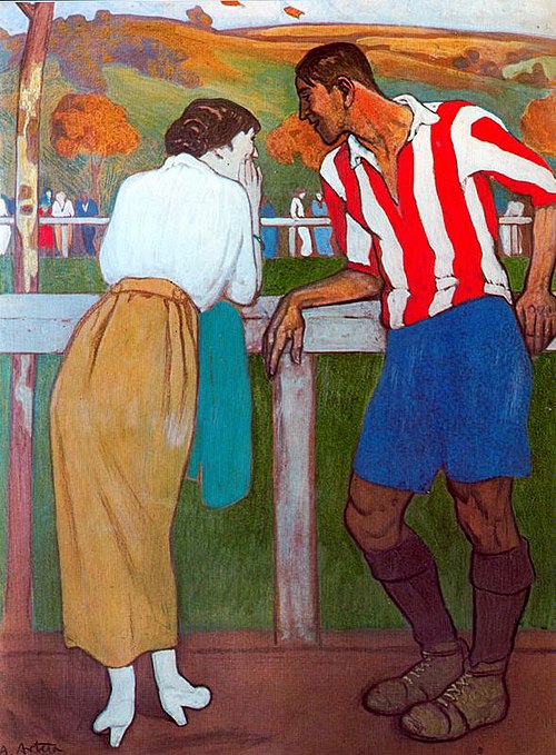 Idilioa kirol zelaian, 1915, Aurelio de Arteta y Errasti