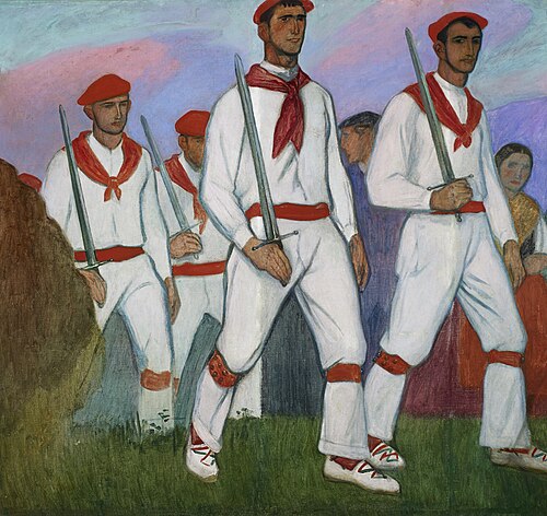 Ezpatadantzariak, 1913, Aurelio de Arteta y Errasti