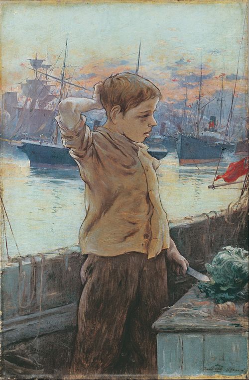 The Ship’s Boy, 1887, Adolfo Guiard