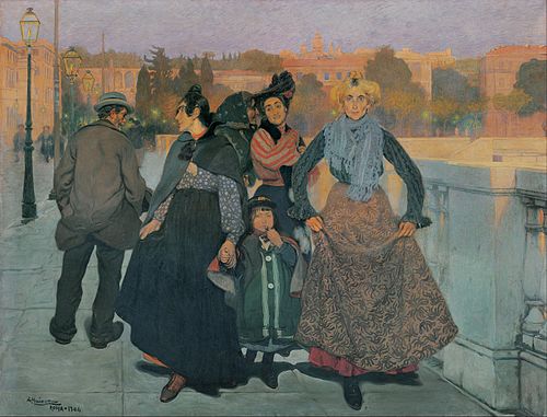 Group of People, 1904, Anselmo Guinea y Ugalde