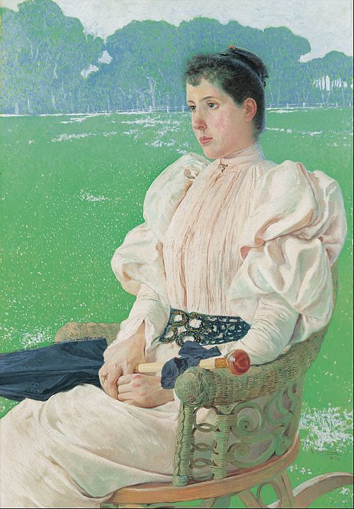 Portrait of a Lady, 1894, Anselmo Guinea y Ugalde