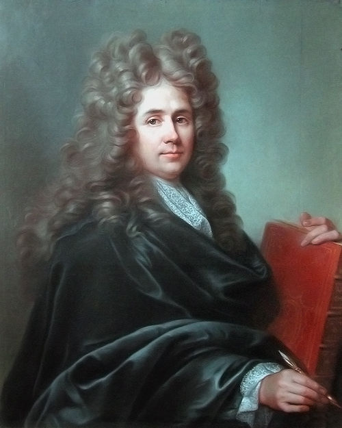 Portrait de Robert de Cotte, 1701, Joseph Vivien