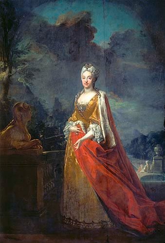 Maria Amalia von Bayern (1701-1756), 1726, Joseph Vivien