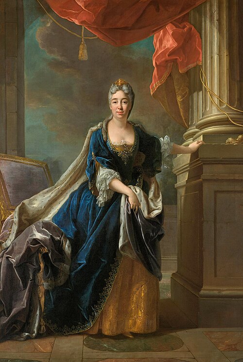 Maria Anna Carolina von Bayern (1693-1751), 1722, Joseph Vivien