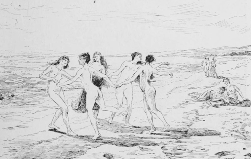 Au Bord de la Mer, 1892, Raphaël Collin