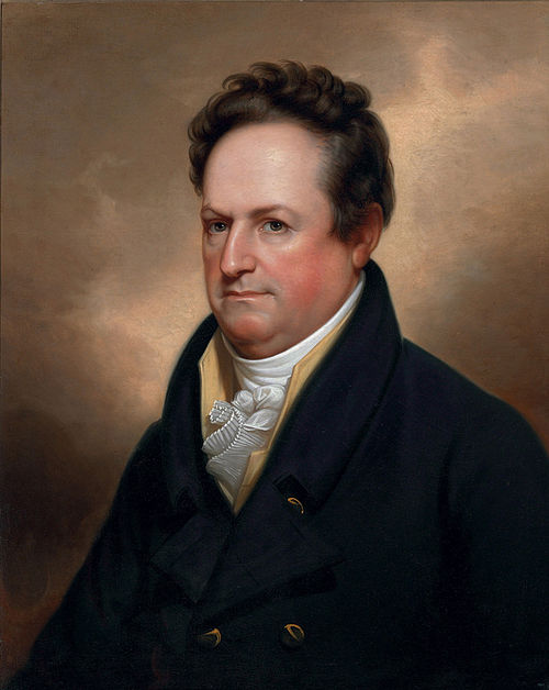 Portrait of DeWitt Clinton, 1823, Rembrandt Peale