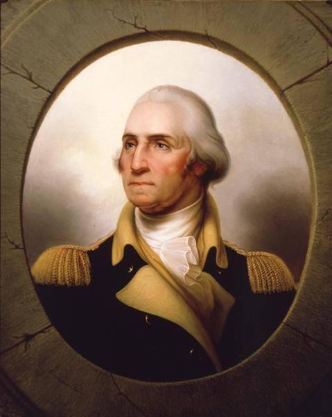 George Washington (1732–1799), 1853, Rembrandt Peale