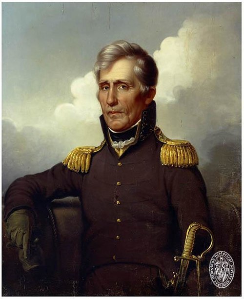 Andrew Jackson., 1819, Rembrandt Peale