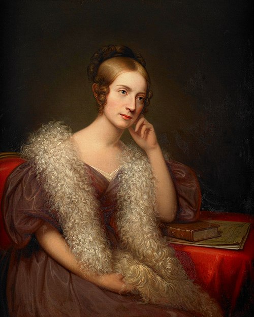 portrait de Caroline Louisa Pratt Bartlett, 1836, Rembrandt Peale