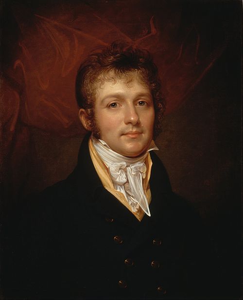 Portrait of Edward Shippen Burd of Philadelphia, 1806, Rembrandt Peale
