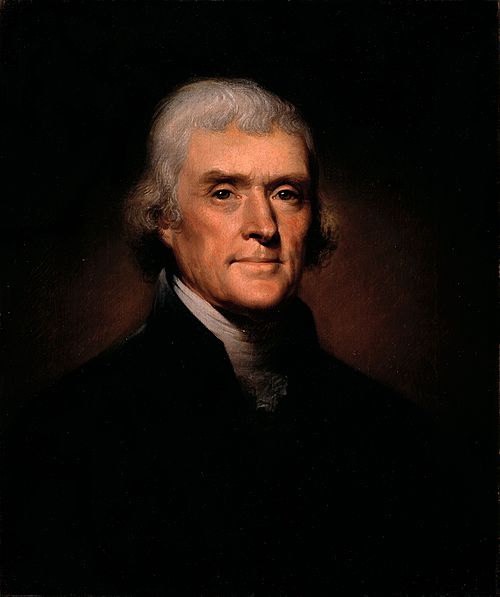 Thomas Jefferson, 1800, Rembrandt Peale