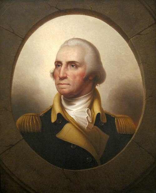 George Washington, 1845, Rembrandt Peale
