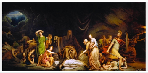 The Court of Death, 1820, Rembrandt Peale