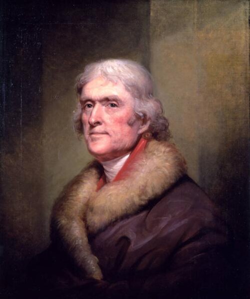Thomas Jefferson, 1805, Rembrandt Peale