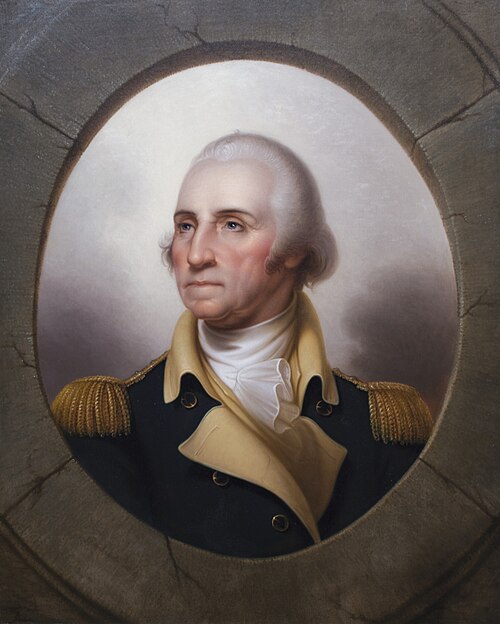 George Washington, 1845, Rembrandt Peale