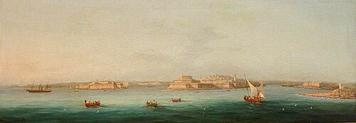 Grand Harbour, 1869, Girolamo Gianni