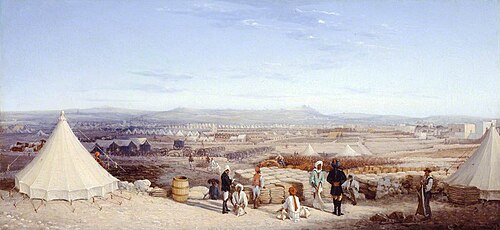 Indian Cavalry Camp, Malta, 1878, Girolamo Gianni